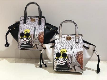 Ritaパリモチーフミニバッグ